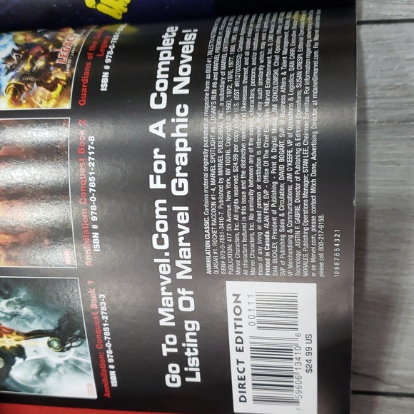 NWOT Marvel's Annihilation Classic Anthology Trade - Picture 4 of 4
